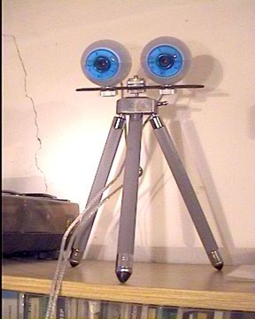 Ibot2 based stereo webcam montage